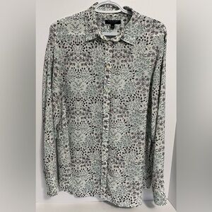 Banana Republic Shirt Women’s L Dillon Floral Longsleeve